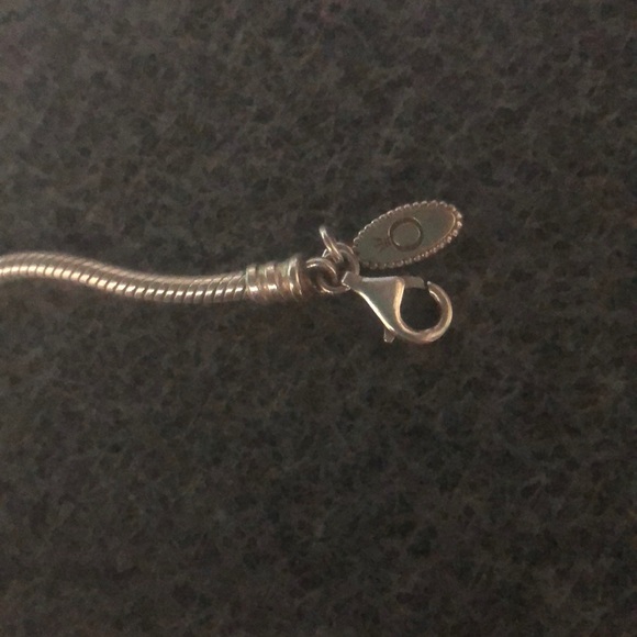 Sterling silver Pandora bracelet - Picture 2 of 3